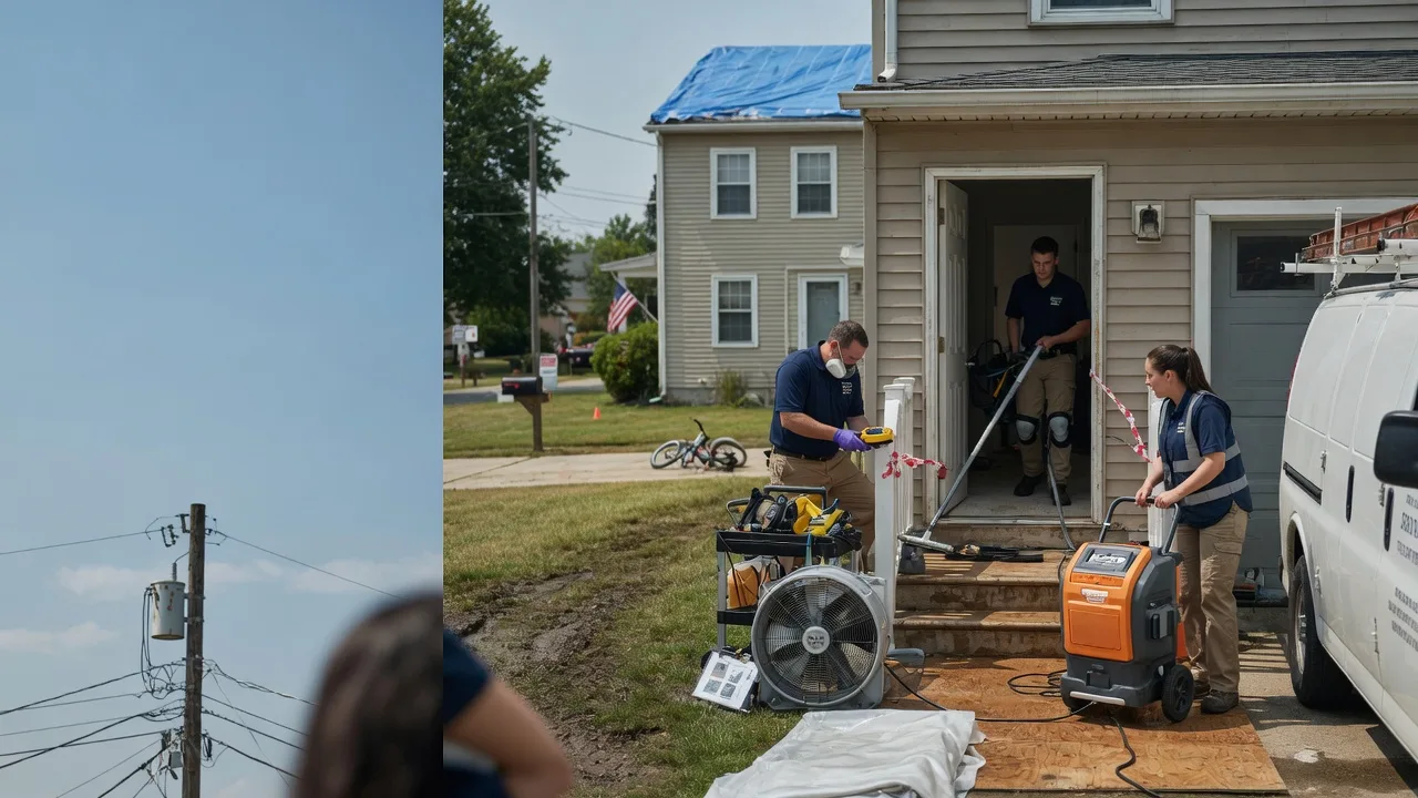 Water Damage Repair in Central, SC near me